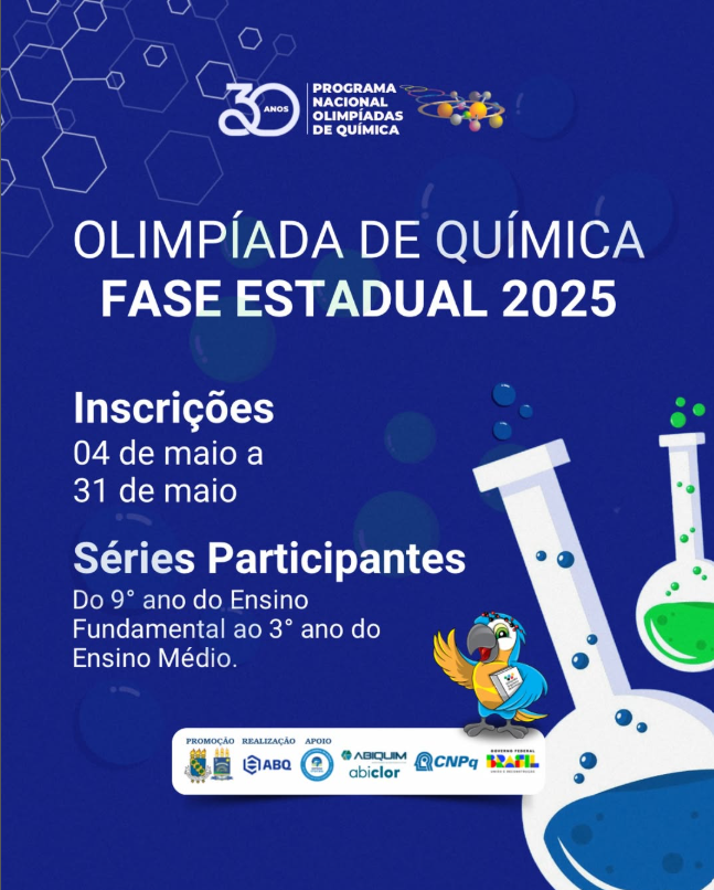 OLIMPÍADA PARAENSE DE QUÍMICA - 2025 